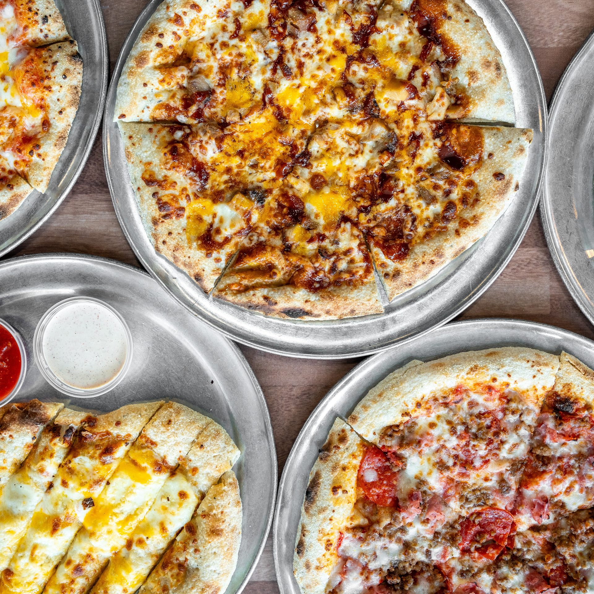 Authentic pizza flavors and more!