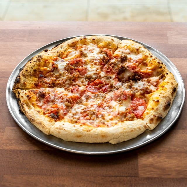 Carnivore Pizza.