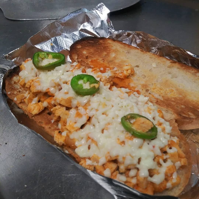 Kicked Up Chicken Sandwich.