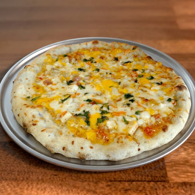 Taste of Thai Pizza.